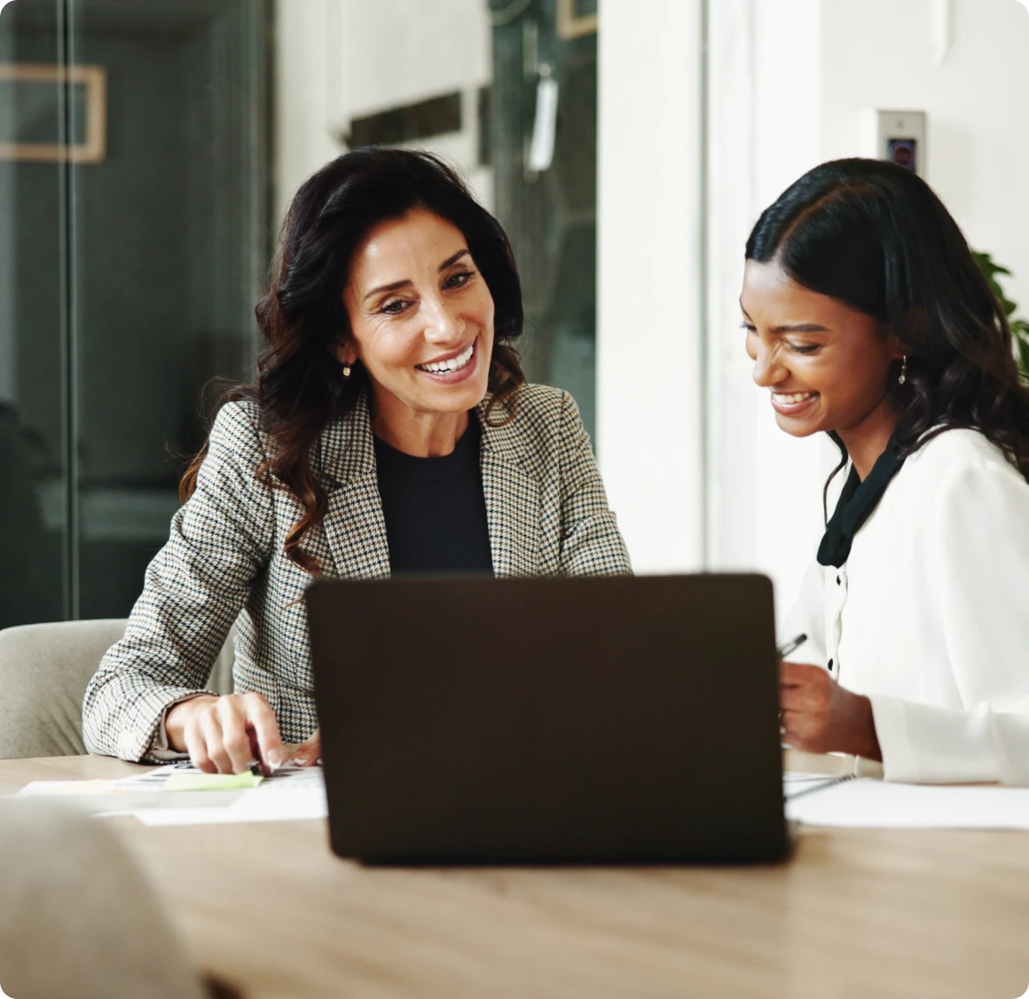 Professional women in business meeting